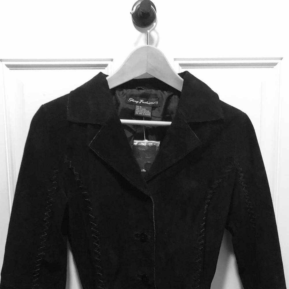 Genuine Leather Suede Fringed Jacket!✨